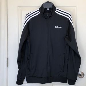 Adidas Men’s Essential 3-Stripes Track Jacket